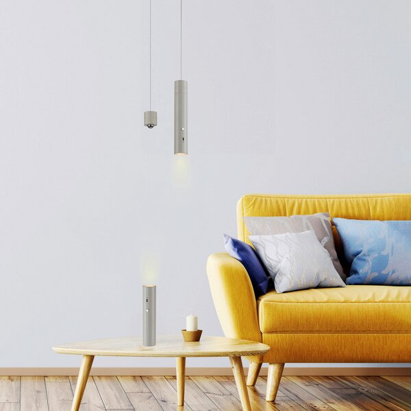 ZÁVĚSNÉ LED SVÍTIDLO, 4/4/200 cm Just Light - Online Only svítidla, Online Only