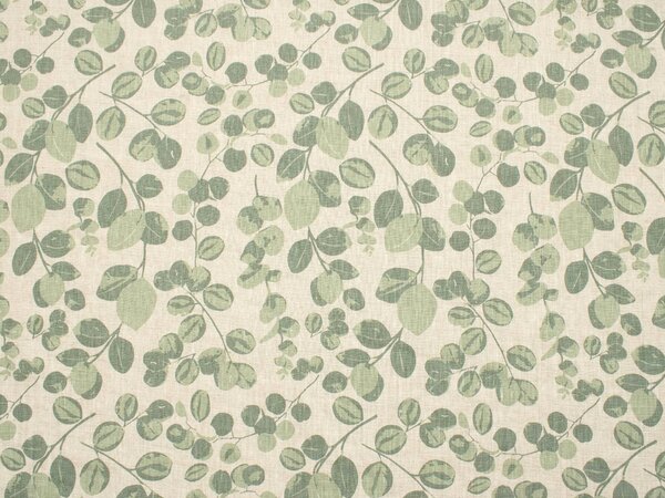 Snový svět Lněná látka eucalyptus oatmeal