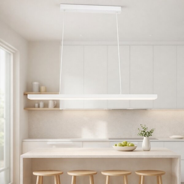 Brilagi - LED Lustr na lanku AXIS LED/30W/230V 120 cm bílá
