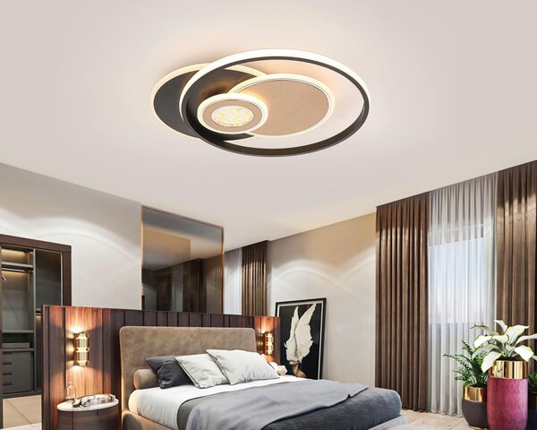 STROPNÍ LED SVÍTIDLO, 49,5/42/6 cm Novel - Online Only svítidla, Online Only