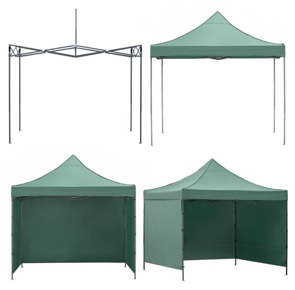 Párty stan 3x3 m SPRINGOS GP0001 zelený