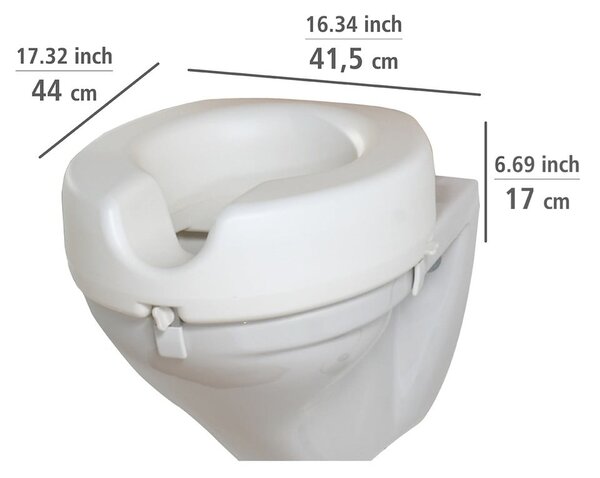 Zvýšené WC sedátko Secura – Wenko