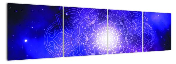 Obraz - vesmírná mandala (160x40cm)