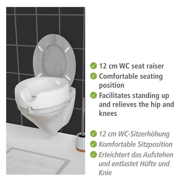 Zvýšené WC sedátko Secura – Wenko