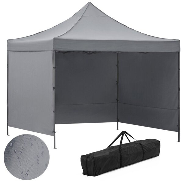 Párty stan 3x3 m SPRINGOS GP0003 šedý