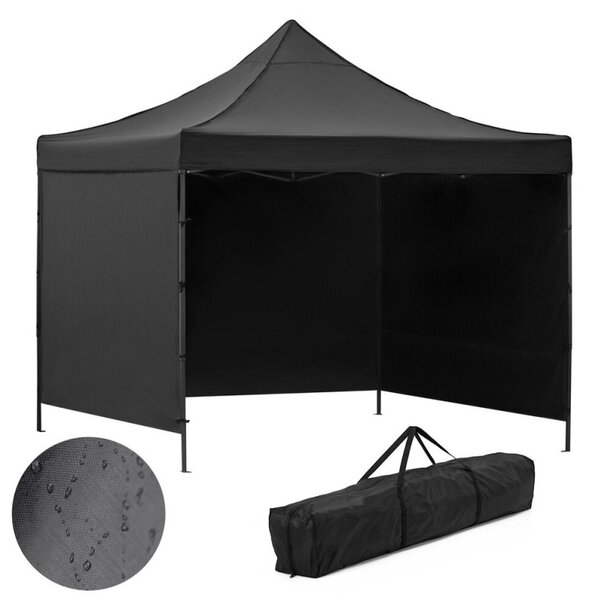 Párty stan 3x3 m SPRINGOS GP0004 černý