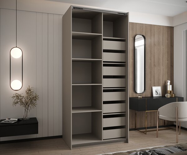 Sada 2 ks zásuvek – Kašmír | pro šatní skříně LUX 110–200 cm