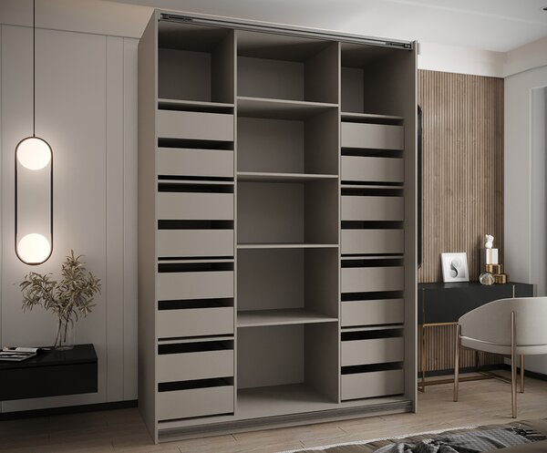 Sada 2 ks zásuvek – Kašmír | pro šatní skříně LUX 110–200 cm