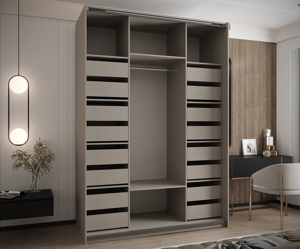 Sada 2 ks zásuvek – Kašmír | pro šatní skříně LUX 110–200 cm