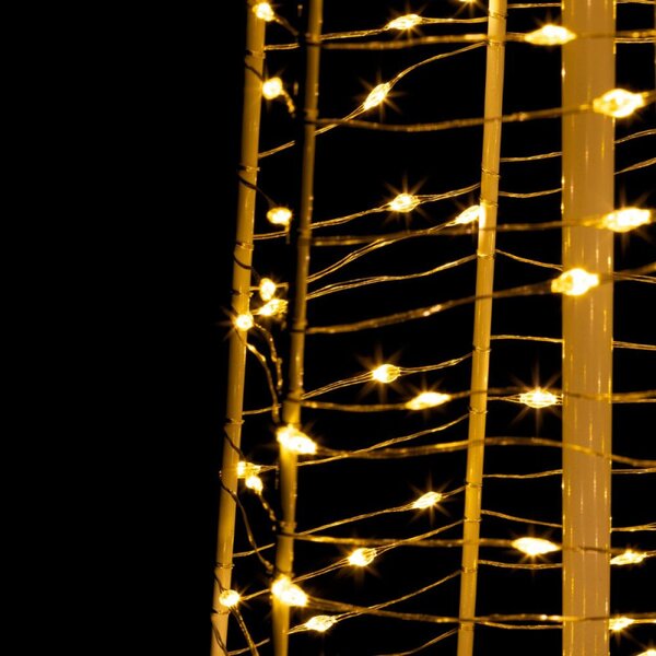 LED vánoční stromek 100 cm, 250LED, IP44, teplá bílá