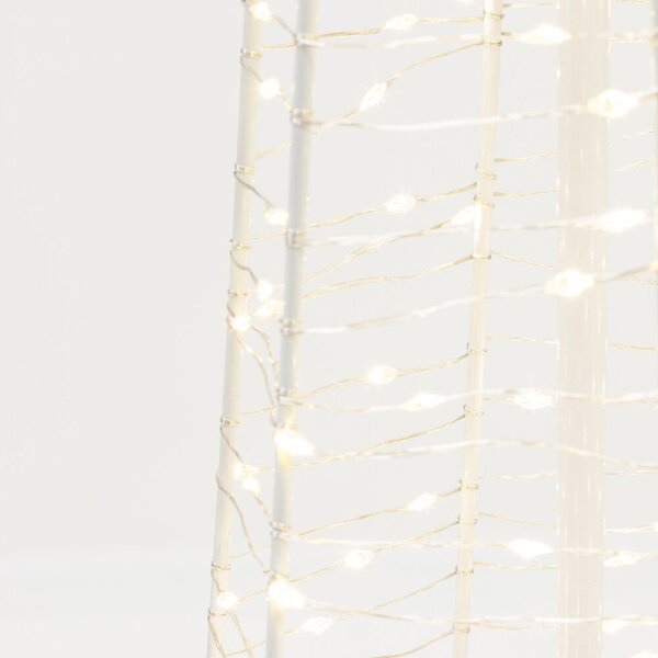 LED vánoční stromek 100 cm, 250LED, IP44, teplá bílá