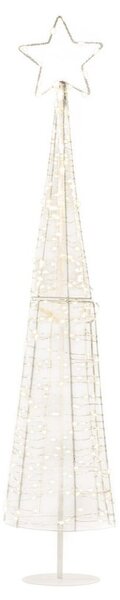 LED vánoční stromek 100 cm, 250LED, IP44, teplá bílá