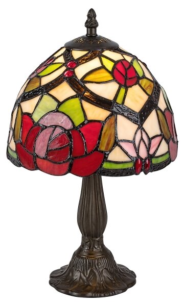 Brilagi - Tiffany vitrážová stolní lampa GARLAN 1xE14/40W/230V
