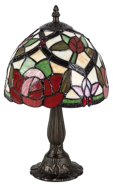 Brilagi - Tiffany vitrážová stolní lampa GARLAN 1xE14/40W/230V