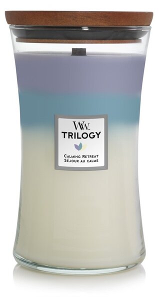 WoodWick Trilogy Calming Retreat váza velká