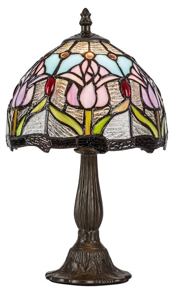Brilagi - Tiffany vitrážová stolní lampa LORAS 1xE14/40W/230V