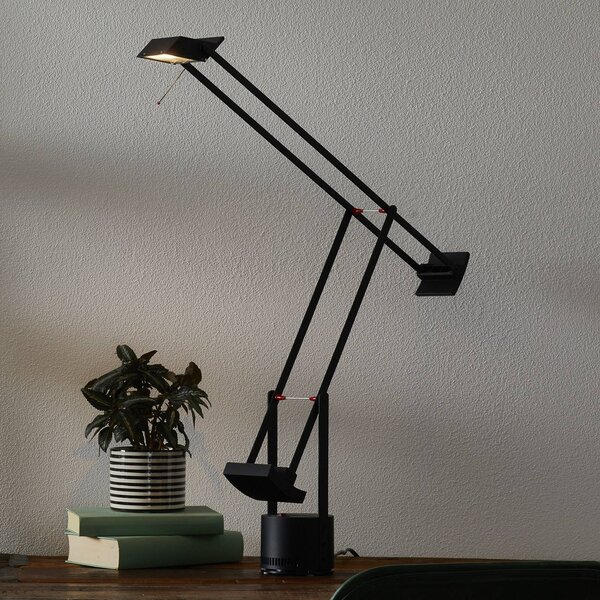 Artemide Tizio 35 lampa na psací stůl, Černá, Pracovna / kancelář, Hliník, Design
