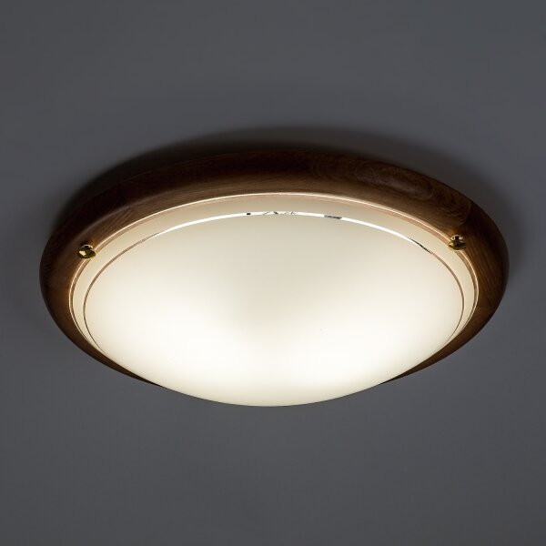 Brilagi - Stropní svítidlo ORBIS 2xE27/60W/230V pr. 38 cm borovice