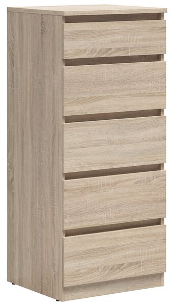 Komoda BRW Tetrix 3 (dub sonoma)