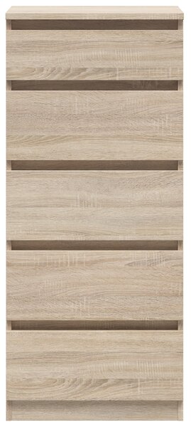 Komoda BRW Tetrix 3 (dub sonoma)