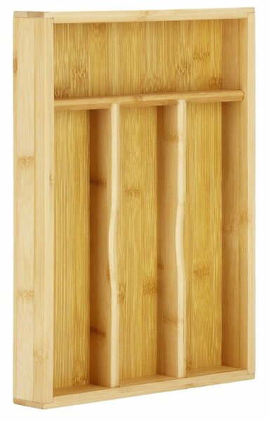Příborník do zásuvky 25 cm, přírodní bambus SPRINGOS HA5090