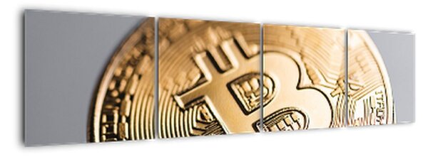 Obraz - Bitcoin (160x40cm)