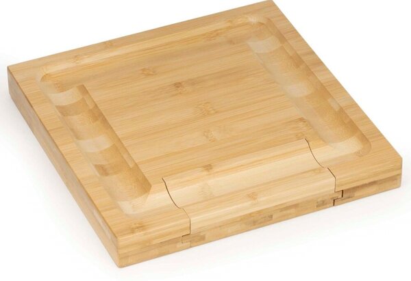 Servírovací prkénko 33x33cm SPRINGOS KI0168 přírodní