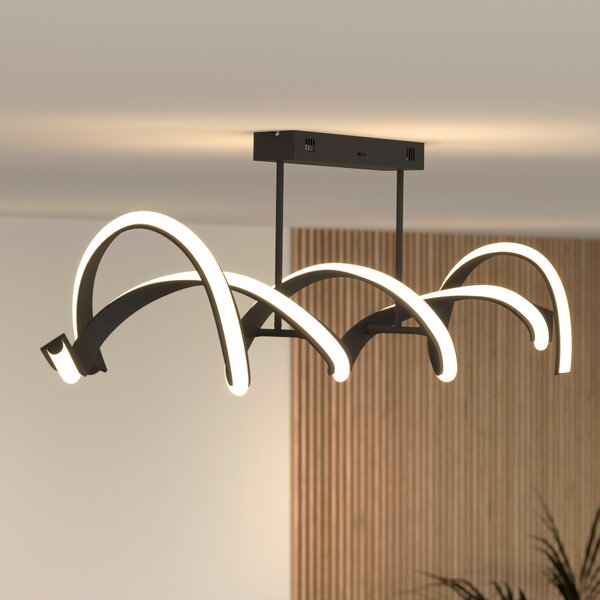 STROPNÍ LED SVÍTIDLO, 120/22/32 cm Novel - Online Only svítidla, Online Only