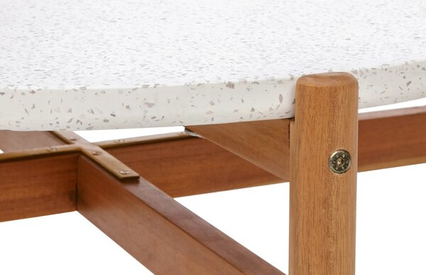 Nordic Living Zahradní stolek Terracina 84,5 cm