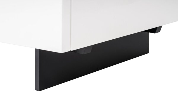 Bílá komoda Marco Barotti Linea Diamond 120 x 45 cm