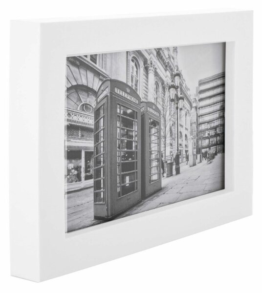 Sada fotorámečků 12ks, mix velikostí, bílé SPRINGOS PF0004