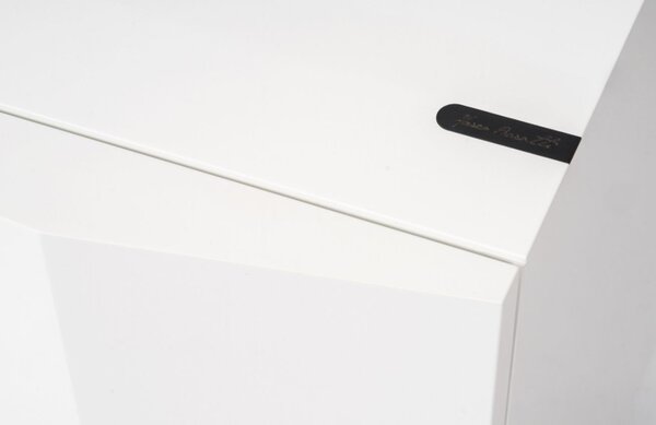 Bílá komoda Marco Barotti Linea Diamond 120 x 45 cm