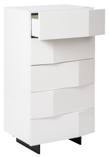 Bílá komoda Marco Barotti Linea Diamond 60 x 45 cm