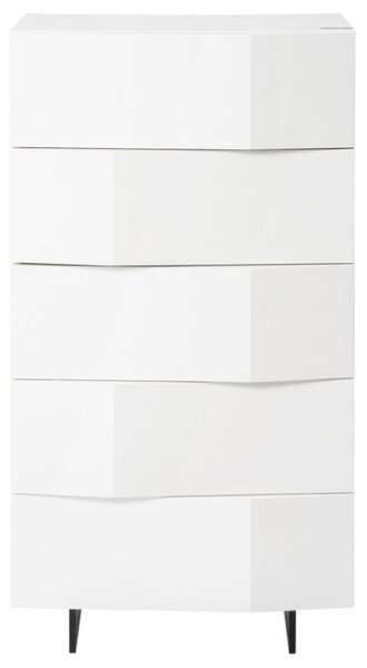 Bílá komoda Marco Barotti Linea Diamond 60 x 45 cm