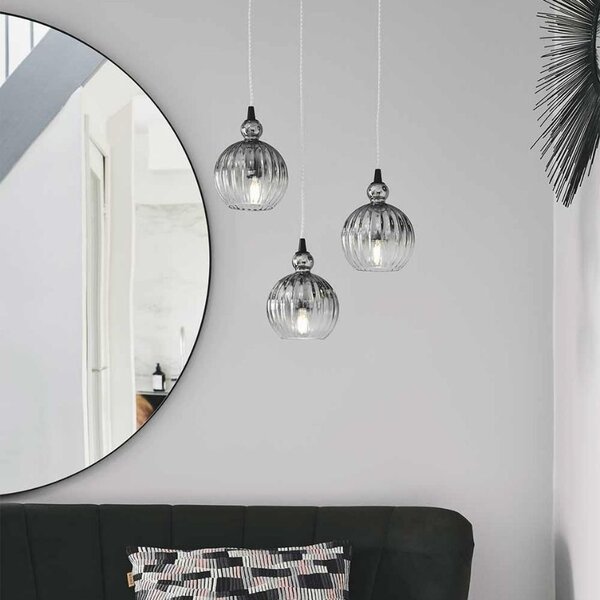 Halo Design Skleněné závěsné světlo Ball Ball 25 cm