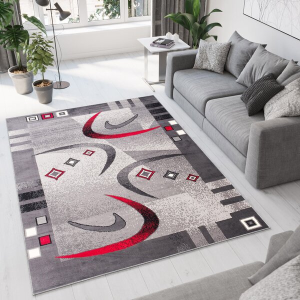 Makro Abra Kusový koberec CHEAP 4596A tmavě šedý Rozměr: 80x150 cm