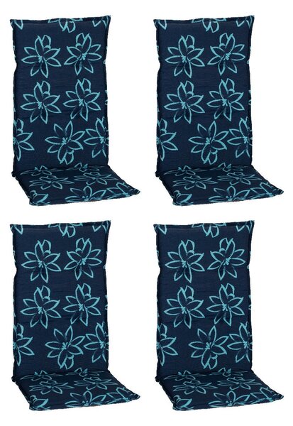 SADA POLSTRŮ NA ŽIDLI 4 ks, 118/50/6 cm Gardenson - Online Only zahradní nábytek, Online Only