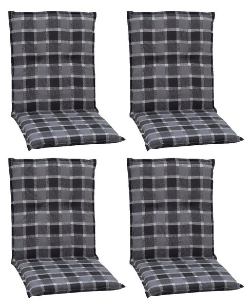 SADA POLSTRŮ NA ŽIDLI 4 ks, 100/50/6 cm Gardenson - Online Only zahradní nábytek, Online Only