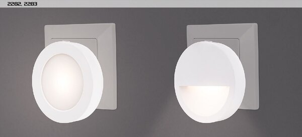 2283 LED Noční světlo PUMPKIN se senzorem LED/0,5W/230V pr. 65 mm