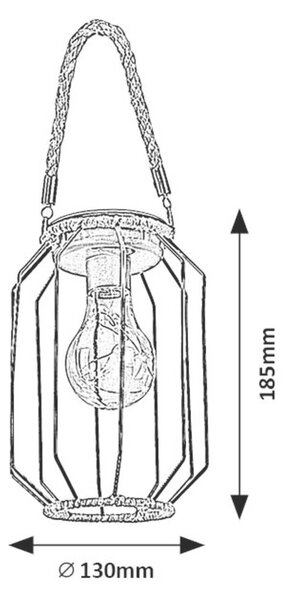 77046 Solární dekorativní svítidlo SLUIS se soumrakovým senzorem LED 0,2W/3lm 3000K IP44