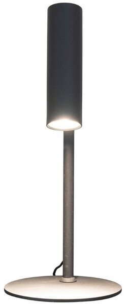 Nordic Living Černá kovová stolní lampa Aris
