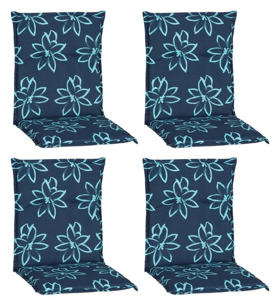 SADA POLSTRŮ NA ŽIDLI 4 ks, 100/50/6 cm Gardenson - Online Only zahradní nábytek, Online Only