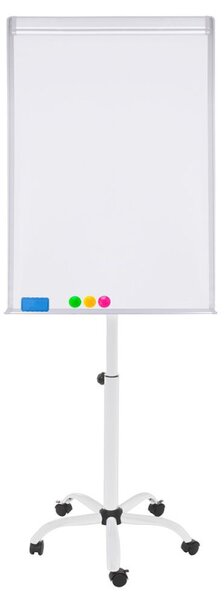 Magnetický Flipchart 100x70 cm popisovatelný, bílý SPRINGOS