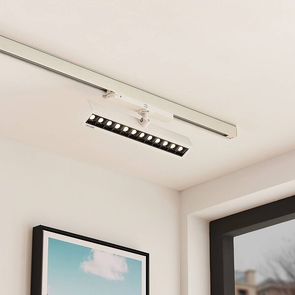 Arcchio Millay LED reflektor bílý 3000K, Bílá / opál, Pracovna / kancelář, Hliník, Moderní
