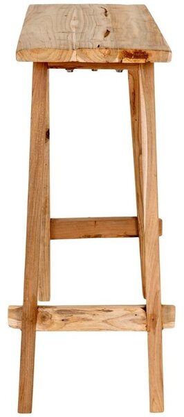 Nordic Living Masivní teakový toaletní stolek Gibor 90 x 30 cm
