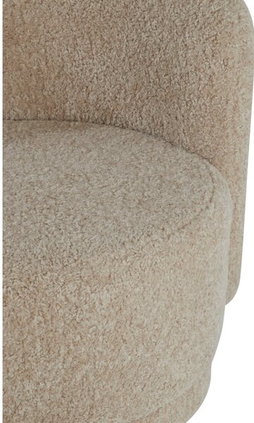 Béžová pohovka z textilie bouclé 175 cm Amelie – Light & Living