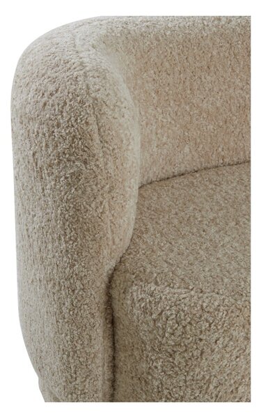 Béžová pohovka z textilie bouclé 175 cm Amelie – Light & Living