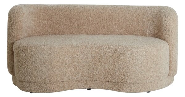 Béžová pohovka z textilie bouclé 175 cm Amelie – Light & Living