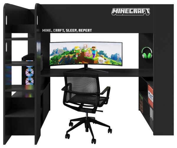 VYSOKÁ POSTEL Minecraft - Vyvýšené postele