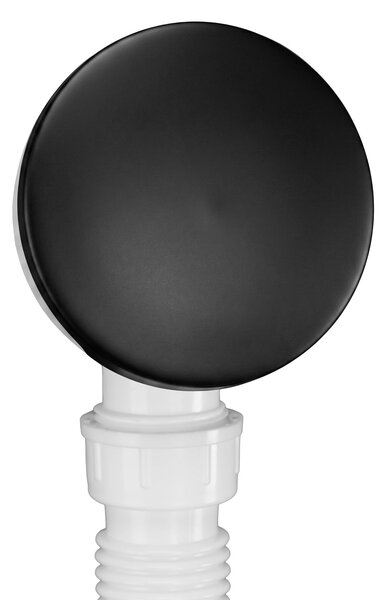 Vanový sifon Rea s výpustí click-clack Black